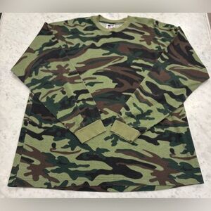 Platinum BNK, ‘Super Heavy’ Long Sleeve Camo, waffle weave , Men’s 2XL, Exc cond